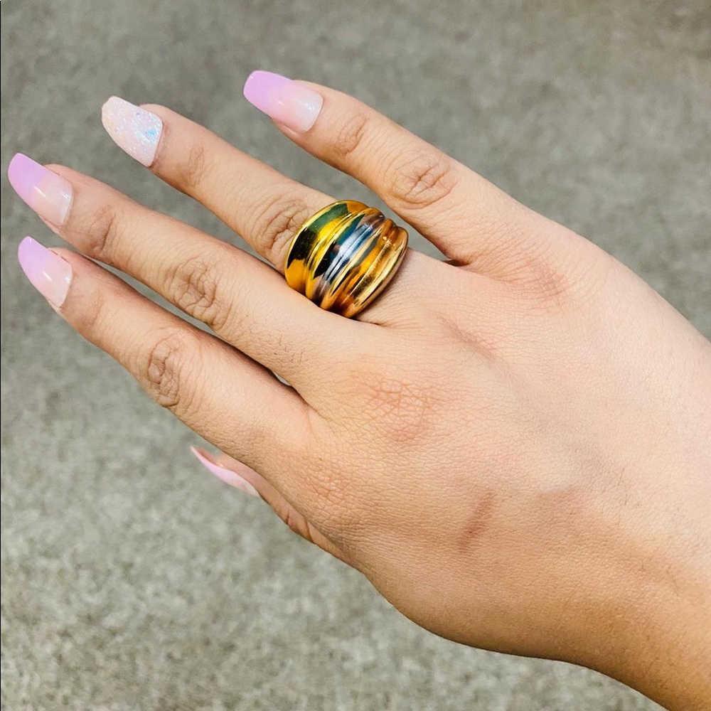 💠 Three Tones Ring 💠 - Picture 3 of 5